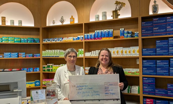 Spende 1000,00 Euro / Kathrin Wagner